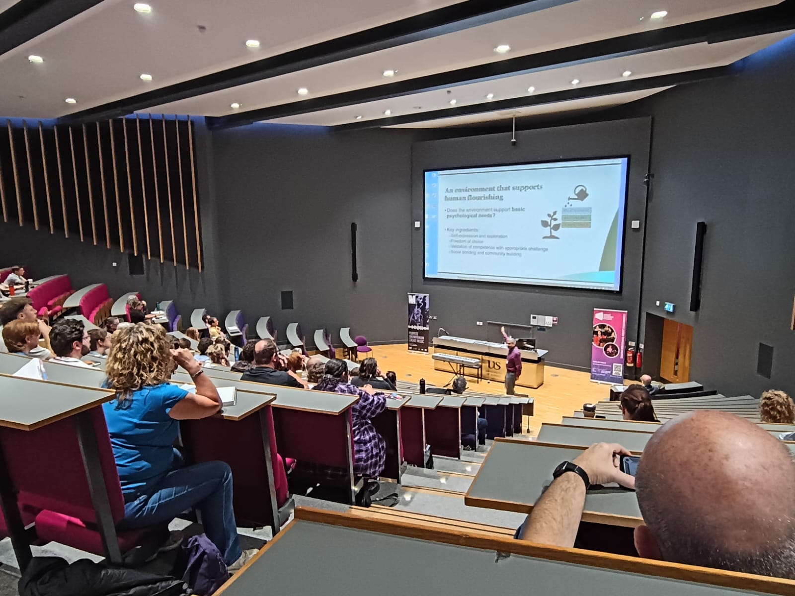 Secondary conference soars